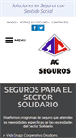 Mobile Screenshot of acseguros.com.co